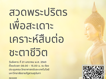 Event: Pra-Paritr Chanting Activity
(Verses of Protection)